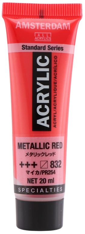 #832 メタリックレッド